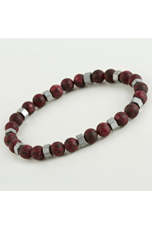 Ceyt & Hematit Doğaltaş Bileklik