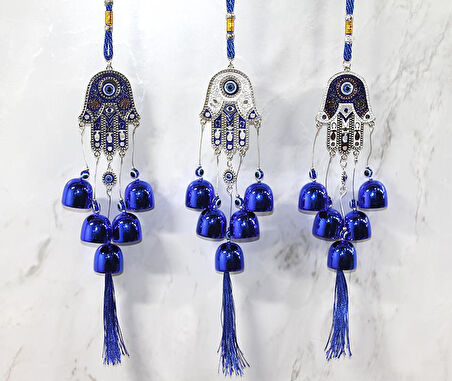 Metal Nazar Boncuğu Çan Model 19
