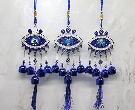 Metal Nazar Boncuğu Çan Model 4