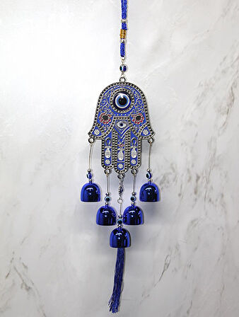 Metal Nazar Boncuğu Çan Model 8