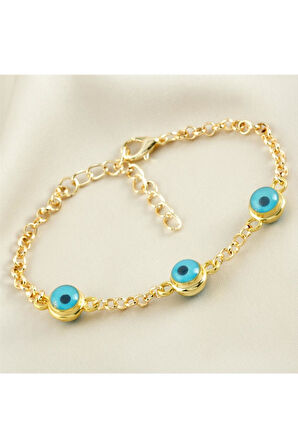 Nazarlı Zincir Trend Bileklik