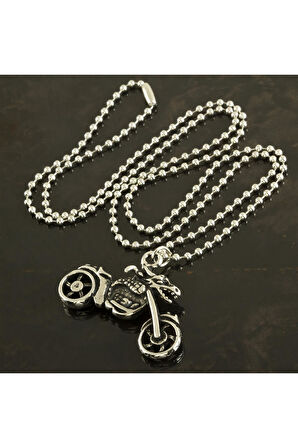 Motor Bisiklet Metal Kolye