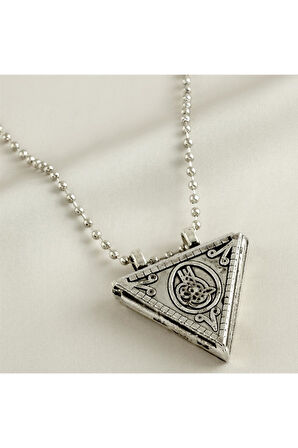 Cevşen Zincir Kordonlu Kolye