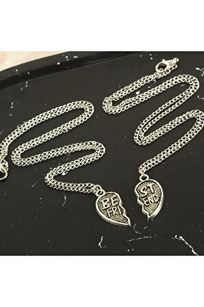 Best Friends Arkadaş Zincir Kolye (Çift Kolye)