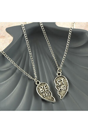 Best Friends Arkadaş Zincir Kolye (Çift Kolye)
