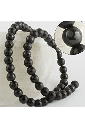 8 mm Ağ Şekilli Orjinal Onix Taşı