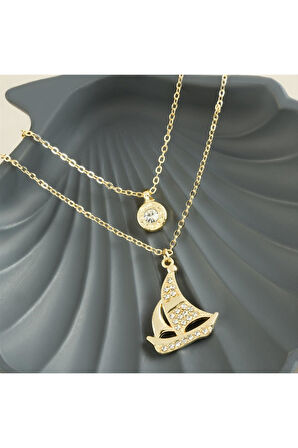 Gemi Yeni Sezon İkili Kolye