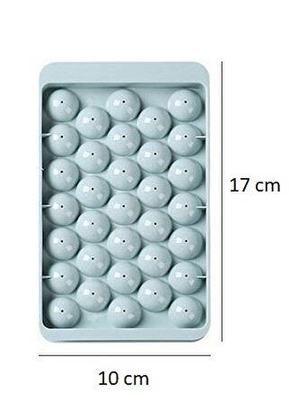 Yuvarlak Buz Yapma Kalıbı