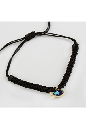 Balık Makrome Örgülü Bileklik