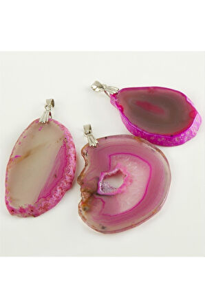 Akik Doğaltaş Kolye Ucu