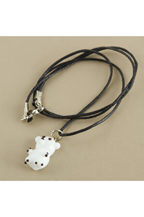 Kutup Ayısı Cam Kolye