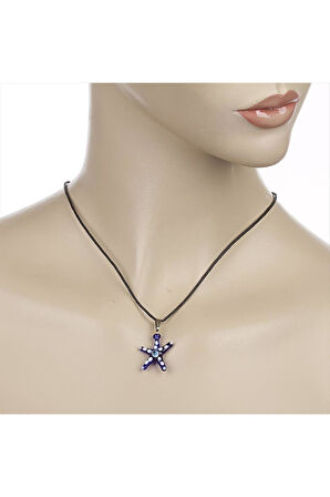 Deniz Yıldızı Cam Kolye