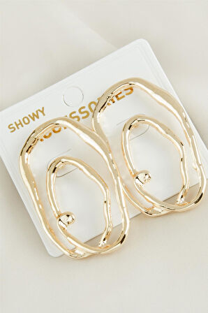 Halka Yeni Sezon Metal Küpe