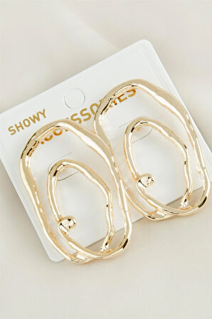 Halka Yeni Sezon Metal Küpe