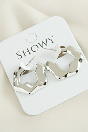 Yıldız Yeni Sezon Metal Küpe