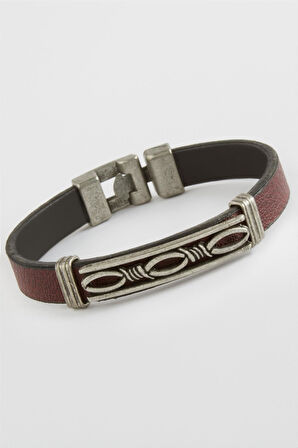 Sonsuzluk Kaliteli Suni Deri Bileklik