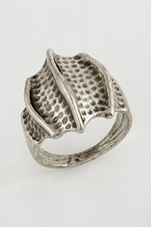 Osmanlı İşlemeli Metal Yüzük