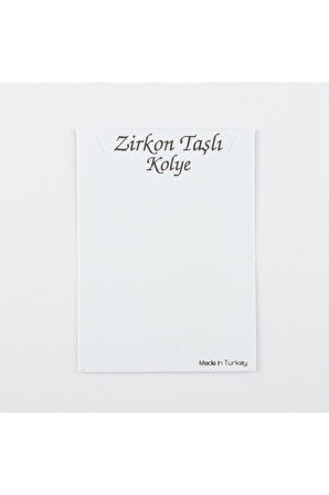 Zirkon Kolye Kartı