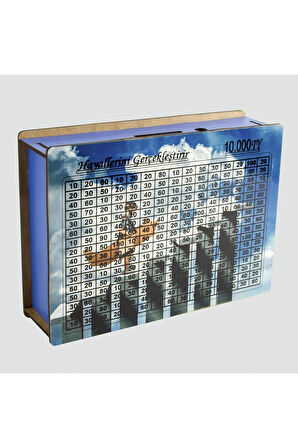 Parabox 10.000 Tl Kumbara Para Biriktirme Kutusu