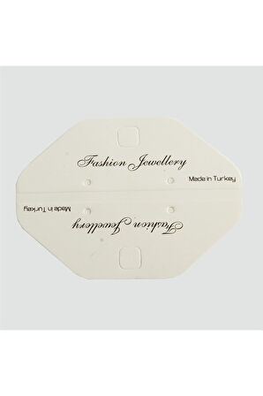 Oval Kolye Kartı Küçük