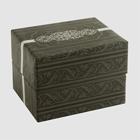 Çiçek Desenli Saat Kutusu