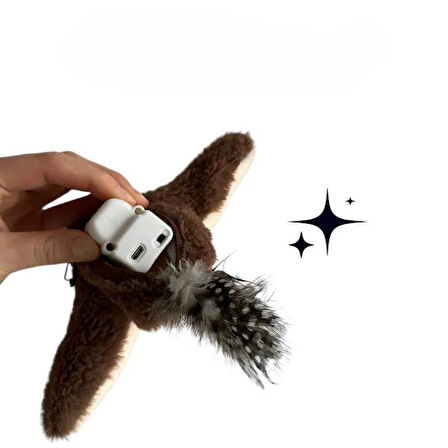 Şarjlı Peluş Uçan Kuş Oyuncak