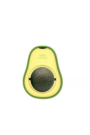 Avokado Tasarımlı Kedi Yalama Topu