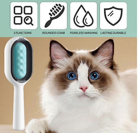 Kedi Köpek Tüy Toplama Tarağı