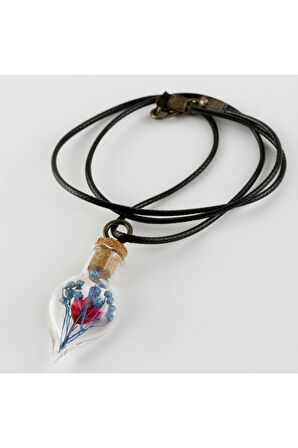 Karışık Fanus Canlı Kolye