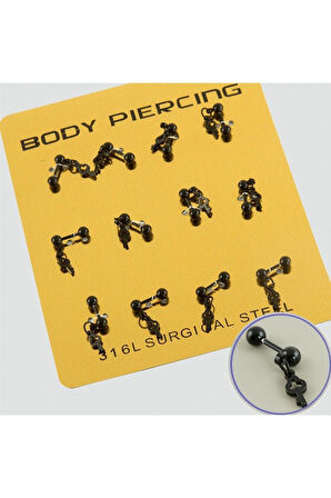 Anahtar Çelik Piercing 1 Adet