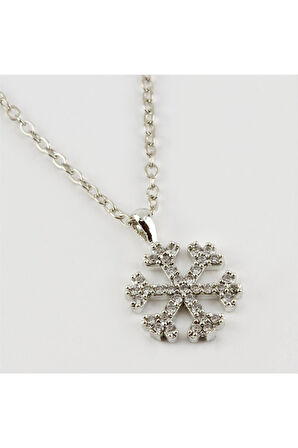 Kartanesi Figürlü Zirkon Taşlı Trend Kolye