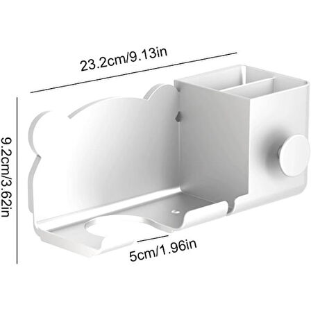 Ayıcık Figürlü Saç Kurutma Makinesi Tutucu