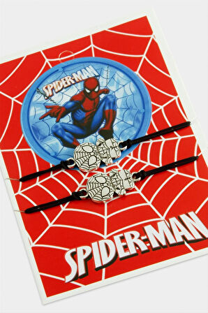 2 Adet Örümcek Adam İp Bileklik