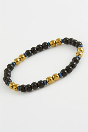 Hematit & Onix Doğaltaş Bileklik