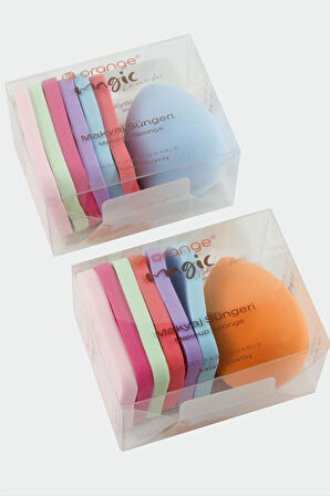 7 Adet Karışık Makyaj Süngeri