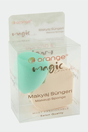 2 Adet Kalp Makyaj Süngeri