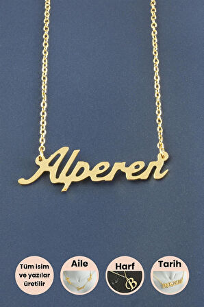 Alperen İsimli Kolye
