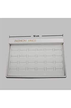 24 lü süngerli yüzük kutusu