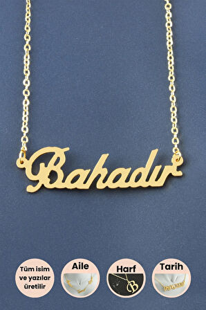 Bahadır İsimli Kolye