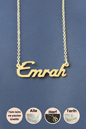 Emrah İsimli Kolye
