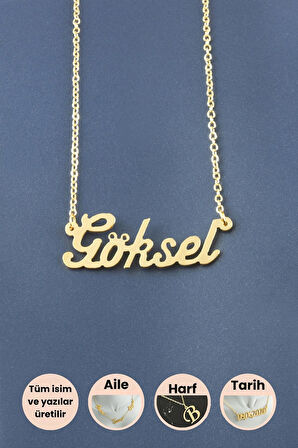 Göksel İsimli Kolye