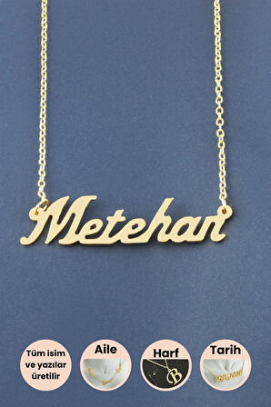 Metehan İsimli Kolye