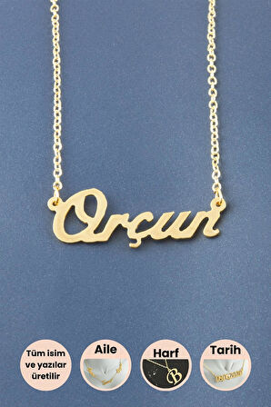 Orçun İsimli Kolye