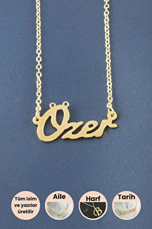 Özer İsimli Kolye