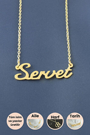 Servet İsimli Kolye