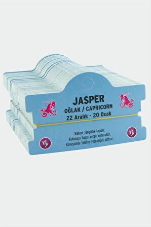Jasper & Oğlak Burç Bileklik Kartı