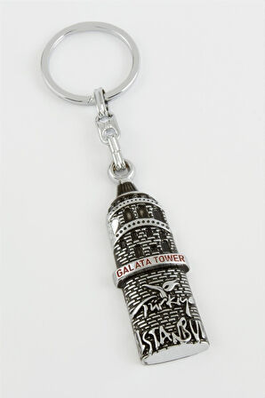 Galata Kulesi Metal Anahtarlık