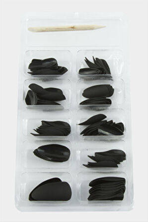 Misyul Badem Mat Takma Tırnak 100 Adet