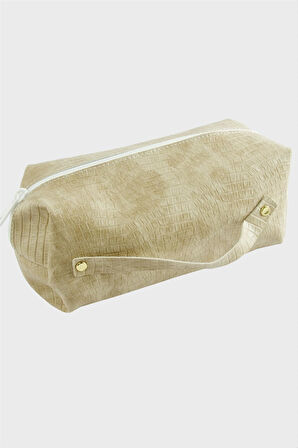 4 Adet El Tutmalı Makyaj Çantası