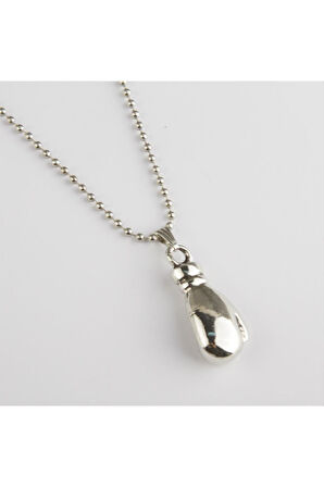 Boks Eldiveni Figürlü Metal Kolye